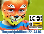Jubiläum - 100 Jahre Tierpark Hellabrunn - mit buntem Familienprogramm